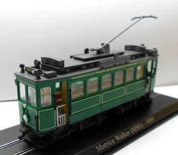 1:87 Motrice Walker (MSG) -1899 Modelo de Trem Eléctrico Estático