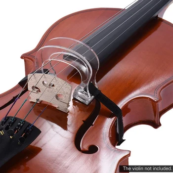1 Peça De Metal Violino Tranquila Prática Mute---Dourado & 1 Pcs 1/2 4/4 Arco De Violino Endireitar Colimador De Corretor De Ferramenta Manual