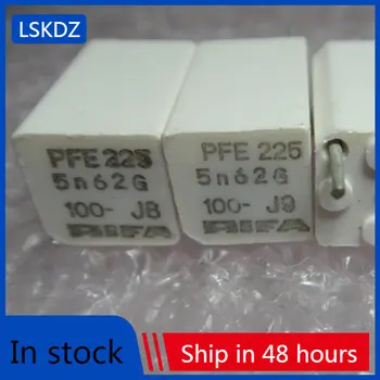 10-50PCS SD PFE225 5n62F/100v geração 0.0056uf5600pf5.6nf de alta precisão militar de prata capacitor