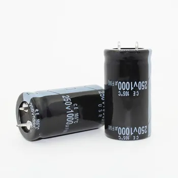 10PCS 1000UF 250V capacitores eletrolíticos 250V1000UF 25*45MM 25*50mm