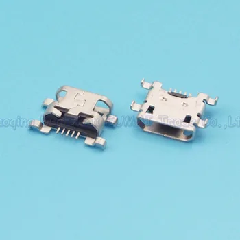 10pcs/lot Micro USB Conector de Telefone tomada de Carregamento Para a Lenovo A810 etc