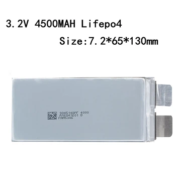 10ps 3.2 v LiFePo4 4.5 Ah da Bateria Lifepo4 de Células de Alta Drenagem 20A 3.2 v 4500mah para a Bateria de 6v 4,5 ah Pack 5ah Fonte de Alimentação Elétrico do Brinquedo