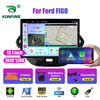 13.1 polegadas Rádio do Carro Para Ford FIGO Carro DVD GPS de Navegação Estéreo Carplay 2 Din Central Multimídia Android Auto