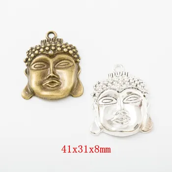 15pcs Buda Suprimentos de Artesanato Encantos Pingentes para DIY de Artesanato de Jóias de Resultados, Tornando o Acessório de 1344