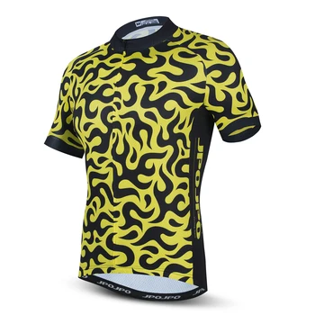 2022 Amarelo Moto uniforme Desgaste de Verão de Ciclismo Jersey Superior Estrada de Bicicleta Camisolas MTB Bicicleta usar Respirável Ciclismo Roupas