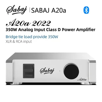 2022 SABAJ A20a 350W Classe D BTL Amplificador de Potência de Entrada Analógica MA5332M Bluetooth 5.0 Suporta poe Passivo alto-Falantes e Subwoofers