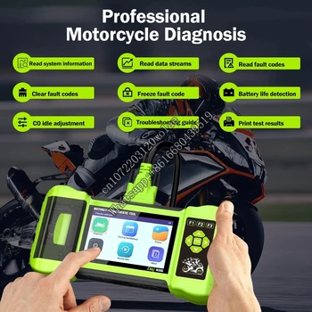 2023 Novo JDiag M300 Motocicleta Scanner de Diagnóstico Ajuda o Técnico a Diagnosticar os Problemas e efetuar Reparos mais rapidamente M100PRO M200