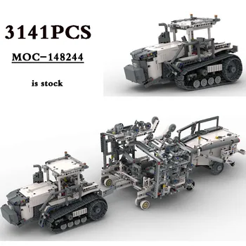 2023 Novo MOC-148244 MT, com Sementes Águia de Propagação Modelo de Máquina Trator de Brinquedo Modular 3141PCS Bloco de Construção de Brinquedo de Aniversário, Presente DIY