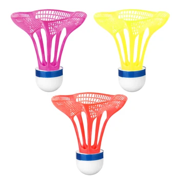 2023 Novo Original AirShuttle Exterior Badminton AirShuttle Bola de Plástico Nylon Peteca, Bola Estável Resistência 3pcs/Pack