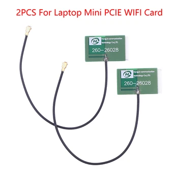 2x IPEX Interno Antena WIFI para Mini-PCIE Cartão wi-FI para Computador Portátil Computador de Rede
