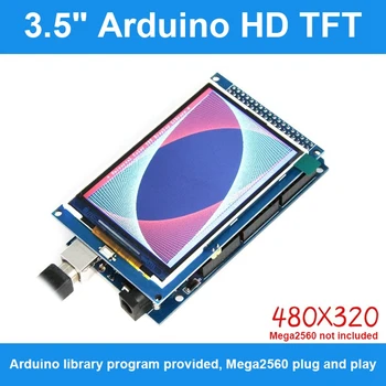 3.5 Polegadas LCD TFT a Cores de Tela do Módulo de 320X480 Ultra HD, Tela de LCD TFT Tela de Exibição Para o Arduino Mega2560 R3 Conselho
