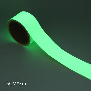 3M Fluorescente, Fita de Advertência Luminescentes Filme à prova d'água Super Traceless de Alta Viscosidade Várias Especificações de Alta Viscosidade
