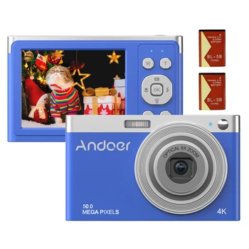 Andoer 4K Digital Câmera de Vídeo Câmera de vídeo 50MP 2.88