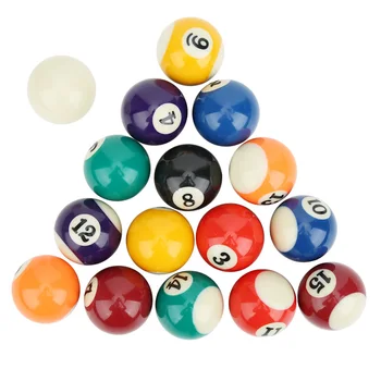 Bola de bilhar Resina Bola de Bilhar 38 mm para Salas de jogos, Bares de Esportes Recreação Jogos
