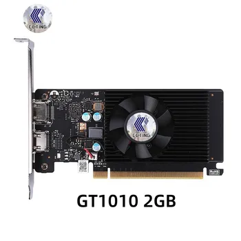CCTING GeForce GT 1010 LP 2GD4 Placa Gráfica GT1010 2GB 64Bit 14Nm GP108 2*HDMI GPU видеокарта placa de vídeo