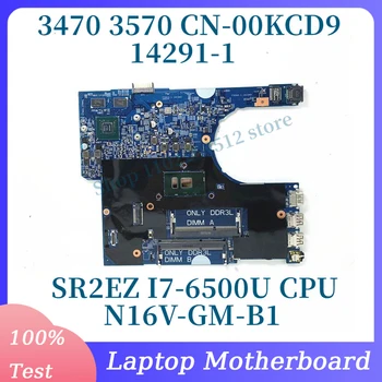 CN-00KCD9 00KCD9 0KCD9 Com SR2EZ I7-6500U de CPU e a placa principal Para a DELL 3470 3570 Laptop placa-Mãe N16V-GM-B1 14291-1 100% Funcionando