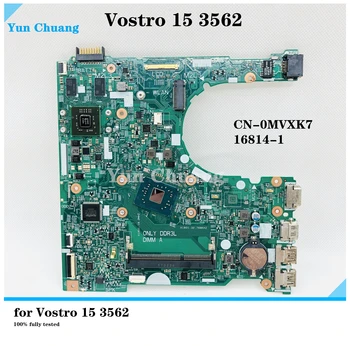 CN-0MVXK7 16814-1 15 3562 Laptop placa-mãe Para o Dell Vostro 15-3562 original da placa-mãe W/ Celeron CPU GPU 2GB totalmente e 100% testado