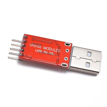 CP2102 Módulo USB TTL Serial UART STC Cabo de transferência Super Escova Atualização da Linha Um Tipo USB Micro USB 5Pin