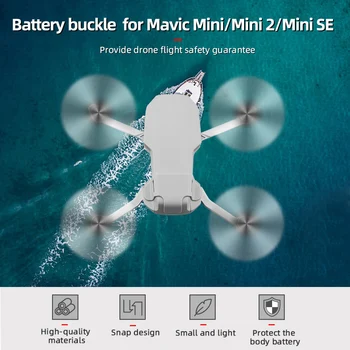 Clip bateria DJI Mavic Mini 2/SE Drone Anti-Solta Retentor Anti-Queda Clipe Tampa da Bateria para o DJI Mavic Mini Acessórios