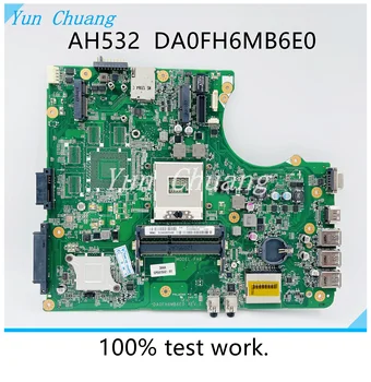 DA0FH6MB6E0 Para FUJITSU AH532 Laptop placa-mãe CP581562-01 SLJ8E HM76 DDR3 100% funcionando bem