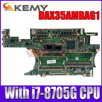 DAX35AMBAG1 Para o HP Spectre 15-CH Laptop placa-Mãe Com i7-8705G CPU Totalmente e 100% testado