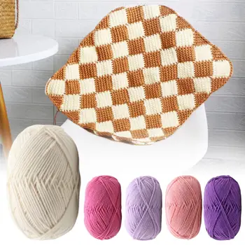DIY Útil de Crochê Artesanato Camisola Chapéu de Bonecos de Fios de Lã Bola Acessórios de Tricô de Lã Pele de afinidade para a Costura de Loja