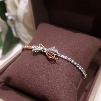 Doce Borboleta Bracelete para as Mulheres, do Casamento Requintado Acessórios de Marca de Luxo e Jóias