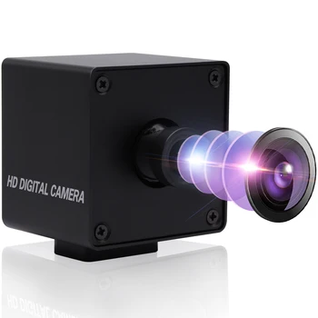 ELP H. 264 de Baixa Luz, Câmera USB 1080P IMX323 Full HD Webcamera MJPEG 30fps Mini 2MP Microfone Webcam para o Robô