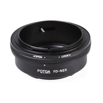 Fotga Lente Anel Adaptador Adaptador Anel de Montagem para Canon FD Lente para Sony NEX E NEX-3 NEX-5 NEX-VG10 Câmeras
