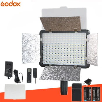 Godox LED500LRC / LED500LRW 500 LED 3300-5600K Bi-color Remoto sem Fio de Luz de Vídeo Iluminação Stepless Brilho para a Câmera de DSLR