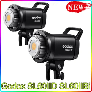 Godox SL60IID SL60 II SL60IIBi SL60II Bi SL60W COB LED Luz de Vídeo Contínuo de Luz Bowens de Montagem para o Estúdio de Gravação de Vídeo