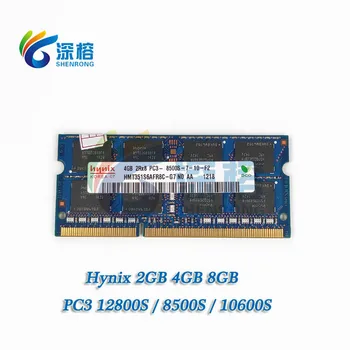 Hynix chipset 2GB 4GB 8GB PC3L 12800S / 8500S / 10600S DDR3 1600 Mhz 1066 Mhz Memória Portátil Notebook Módulo de RAM SODIMM