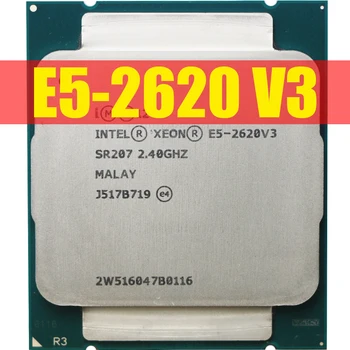 Intel Xeon E5 2620 V3 E5-2620 V3 procesador SR207 2,4 Ghz 6 Núcleo de 85W com Soquete LGA 2011-3 CPU E5 2620V3