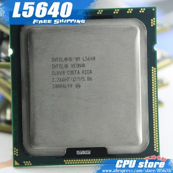 Intel Xeon L5640 CPU /processador de 2.26 GHz /LGA1366/12MB /Cache L3/Six-Core/ CPU do servidor Frete Grátis,existem, vender L5630 CPU