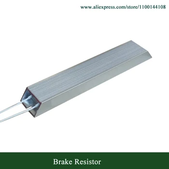 Inversor de Resistor de Frenagem 800W 100R de Alumínio Alojados Resistência de travagem Para 5,5 KW Inversor AC380V