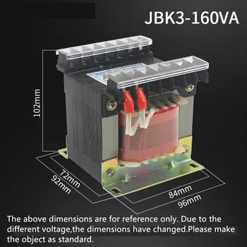 JBK3-160 VA Máquina-Ferramenta de Controle do Transformador JBK3-150VA380V Diversos 6.3V24V110V220V
