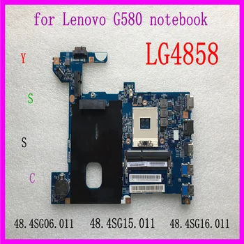LG4858 placa-mãe para Lenovo G580 laptop placa-mãe HM76 48.4SG06.011 48.4SG15.011 48.4SG16.011 para i3 i5 i7 CPU teste de 100% OK