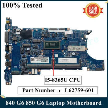 LSC Remodelado Para HP EliteBook 840 G6 850 G6 Portátil placa-Mãe I5-8365U CPU L62759-601 L62759-001 6050A3022501-MB-A01 DDR4
