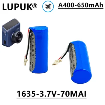 LUPUK - Original 1635 de Íon de Lítio Recarregável, 3,7 V, 650mAh, Usado para o Inteligente Traço Cam A400 Modelo