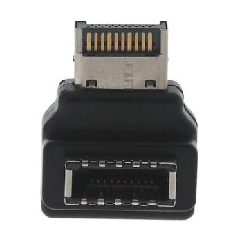 Mini Computador Portátil Conector Interno USB 3.1-Tipo E Feminino para o Tipo-E Circuito Masculino Adaptador da Proteção Anti-Corrosão