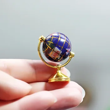 Miniatura de alimentos cena de jogo de brinquedo modelo de casa de boneca acessórios grandes versão em inglês mini planetário ornamentos