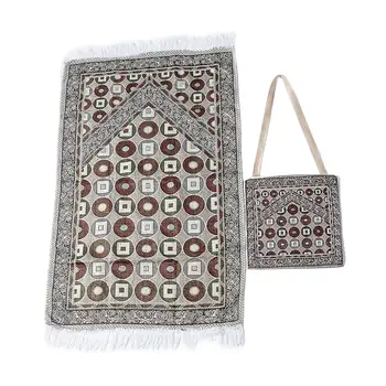Muçulmano Tapete de orações Elegante e Tradicional Retângulo para o Interior para o Exterior