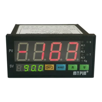 Mypin LM8-RRRD Digital de 4 Loadcell Indicador de Pesagem Máquina de Embalagem Indicador 2 Relés de Alarme, Controlador de Pesagem