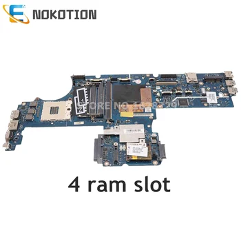 NOKOTION 595765-001 604538-001 KAQ00 LA-4951P Rev 1.0 para HP Elitebook 8540W 8540P placa-Mãe DDR3 QM57 com gráficos de fenda