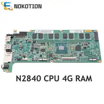 NOKOTION DANL6LMB6B0 5B20H70352 placa-mãe Para Lenovo Chromebook N21 N21-80MG Laptop placa-Mãe N2840 CPU 4G de RAM