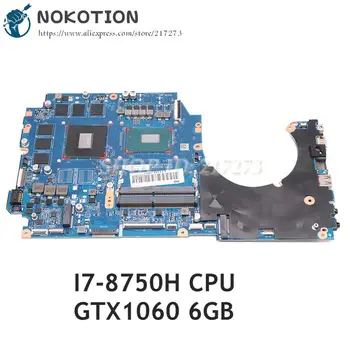 NOKOTION Para HP PRESSÁGIO 17-UM 17T-UM laptop placa-mãe SR3YY I7-8750H CPU GTX1060 6GB L11137-601 L11137-001 DAG3BEMBCD0
