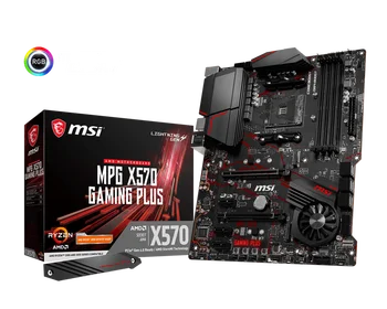 Novo MSI MPG X570 JOGOS MAIS Jogos de placa-Mãe Com AMD AM4 SATA 6Gb/s M. 2 USB 3.2 Gen 2 HDMI ATX