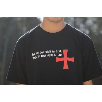 Noé Nova York Loja Abre Com o Original e Autêntica, Logo Cruz Monogrammed Algodão Primavera E o Verão de Alta Qualidade T-Shirts