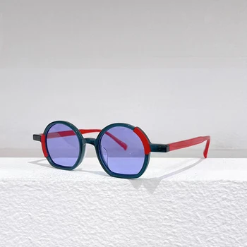 O Estilo japonês de Moda Vintage, Armação de óculos Redondos Mulheres 2023 Clássico da Marca de Luxo Designer Tendência de Viagem de Óculos Para homem 480