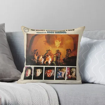 O Velvet Underground & Nico, Mono tampa Traseira ORIGINAL Jogar Travesseiro Ornamentais de Almofadas, Almofadas, Capa de Almofada do Sofá